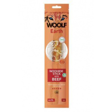 WOOLF pochoutka Earth NOOHIDE XL Stick with Beef 85g WOOLF pochoutka Earth NOOHIDE XL Stick with Beef 85g