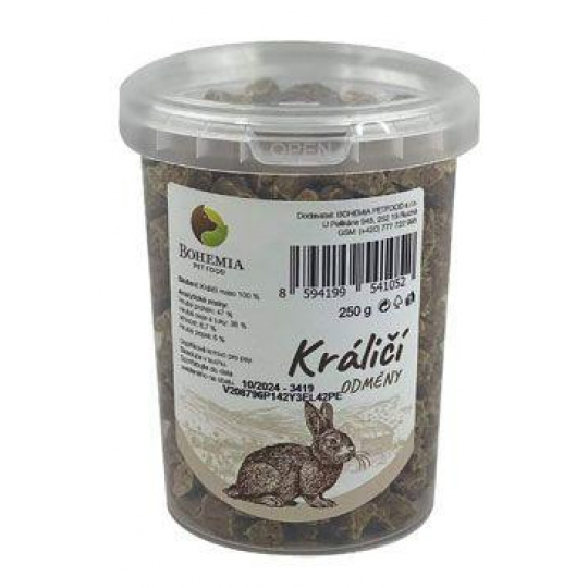 BOHEMIA Odměny Králičí 250g