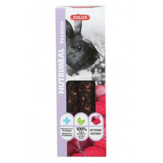 Pochoutka NUTRIMEAL STICK králík č.řepa 115g Zolux