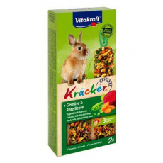Vitakraft Rodent Kräcker Rabbit zel,č.řepa tyč 2ks Vitakraft Rodent Kräcker Rabbit zel,č.řepa tyč 2ks