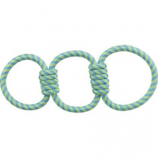 Aqua Toy plovoucí přetahovadlo 3 kruhy, 42 cm, polyester Aqua Toy plovoucí přetahovadlo 3 kruhy, 42 cm, polyester
