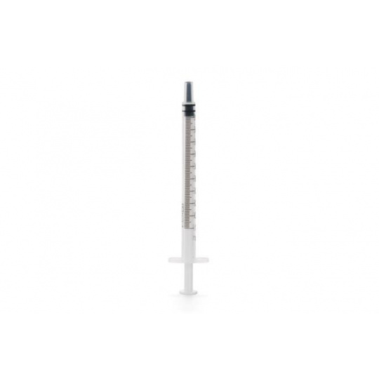 Striekačka VetDaily 3-dielna jednoraz. 1 ml 100 ks