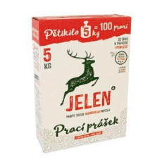Prací prostředek Jelen mýdlový prášek 5kg BOX Prací prostředek Jelen mýdlový prášek 5kg BOX