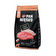 PAN MIĘSKO Veal with turkey XL - suché krmivo pro psy - 9kg