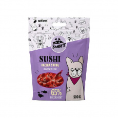 PAN. BANDIT SUSHI Kachna s rybou - pochoutka pro psy - 500 g