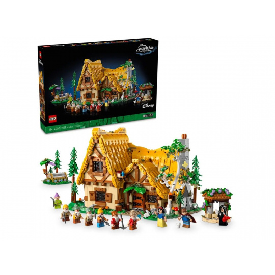 LEGO DISNEY 43242 Chaloupka Sněhurky a sedmi trpaslíků