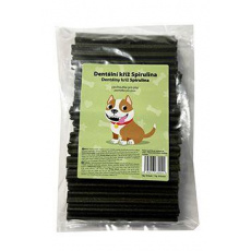 Pochoutka Dentální kříž Spirulina 12,5cm 50ks Pochoutka Dentální kříž Spirulina 12,5cm 50ks