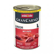 Animonda pes GRANCARNO konz. JUNIOR krůtí maso 400g Animonda pes GRANCARNO konz. JUNIOR krůtí maso 400g