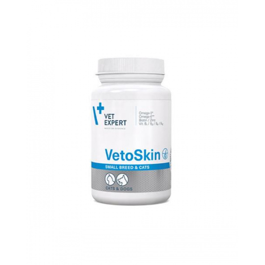 VetExpert VetoSkin small breed dog & cat (Twist off) 60 cps