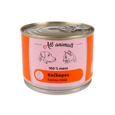 All Animals kočkopes konz. Kachna mletá 200g