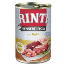 Rinti Dog Kennerfleisch konzerva krůta 400g Rinti Dog Kennerfleisch konzerva krůta 400g