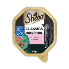 Sheba vanička Classics s lososem 85g Sheba vanička Classics s lososem 85g