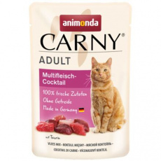 Carny Adult 85 g multimasový koktejl, kapsička pro kočky Carny Adult 85 g multimasový koktejl, kapsička pro kočky