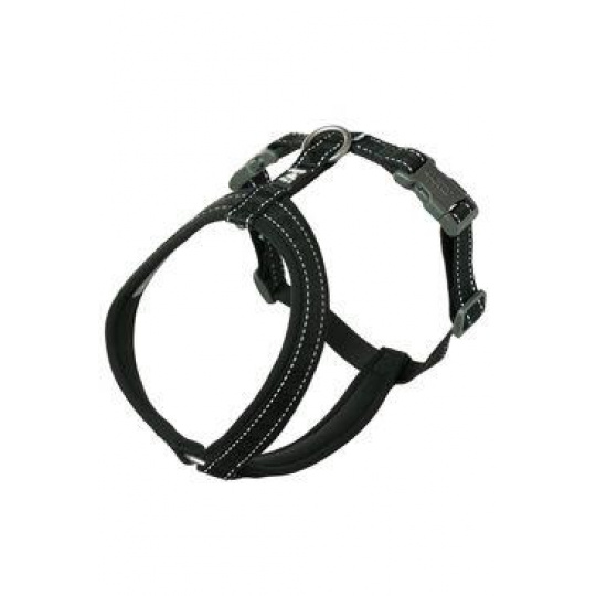 Postroj Y Hurtta Casual ECO černý 90-100cm Postroj Y Hurtta Casual ECO černý 90-100cm