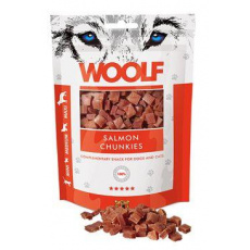 WOOLF pochoutka salmon chunkies 100g WOOLF pochoutka salmon chunkies 100g