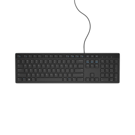 DELL KB216 klávesnice USB QWERTY US Mezinárodní Černá