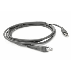 Zebra CBA-U21-S07ZBR sériový kabel Černá 2,1 m USB EAS