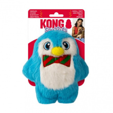 Hračka Kong Dog Holiday KONG Holiday Snuzzles Penguin,plyš,modrá S