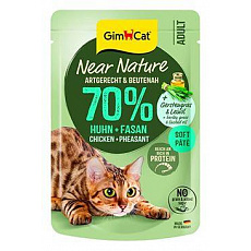 GimCat Near Nature kapsa kuře&bažant 85g