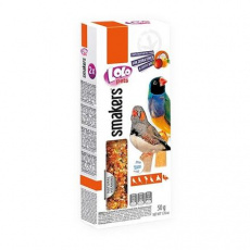 LOLO SMAKERS 2 klasy ovocné pro zebřičky 60 g LOLO SMAKERS 2 klasy ovocné pro zebřičky 60 g