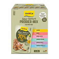 GimCat Near Nature kapsa mix 6x85g