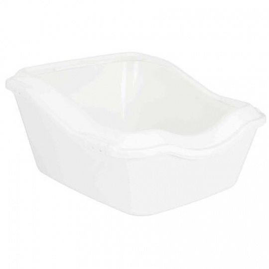 WC s okrajem, zvýšená zadní část 45x21(29)x54cm, - bílá WC s okrajem, zvýšená zadní část 45x21(29)x54cm, - bílá