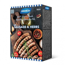 SMOOKIES Premium SAUSAGE - klobáskové sušenky 100% human grade, 200g SMOOKIES Premium SAUSAGE - klobáskové sušenky 100% human grade, 200g