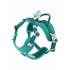 Postroj Hurtta Weekend Warrior II pávia zeleň 40-50