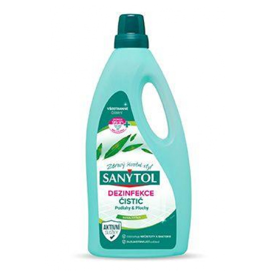 SANYTOL na podlahy dezinfekční eukalyptus 1l