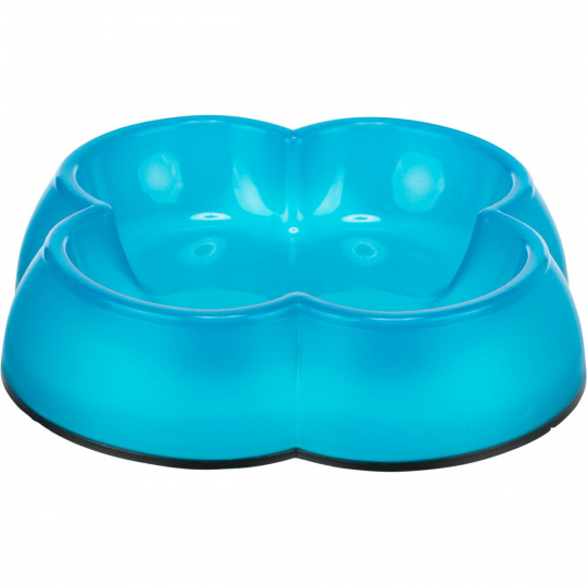 Plastová miska čtyřlístek s gumou, 0,25 l/14 cm