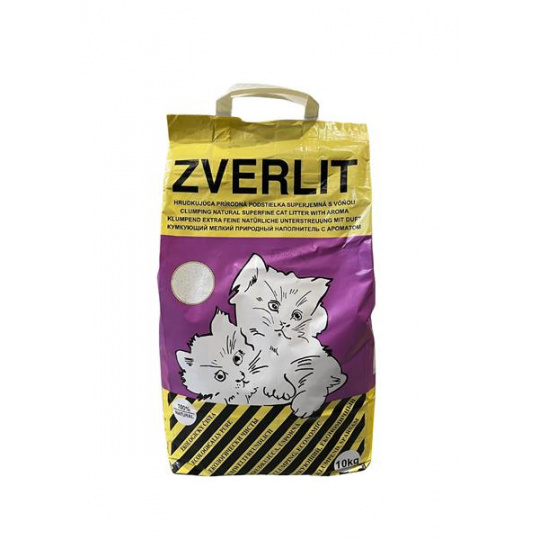 ZVERLIT Podestýlka fialová,superjemná s vůní,kočka10kg