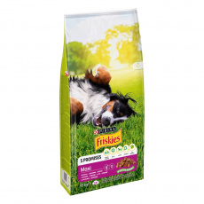 PURINA Friskies Maxi Dog Beef - suché krmivo pro psy - 10 kg