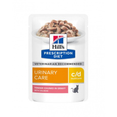 HILLS Diet Feline c/d Multicare KAPSIČKA losos 12x85 g HILLS Diet Feline c/d Multicare KAPSIČKA losos 12x85 g