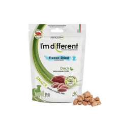 I´M DIFFERENT SNACK kachna - mrazem sušený pamlsek, 40 g I´M DIFFERENT SNACK kachna - mrazem sušený pamlsek, 40 g