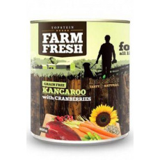 Farm Fresh Dog Kangaroo with Cranberries konzerva 800g Farm Fresh Dog Kangaroo with Cranberries konzerva 800g