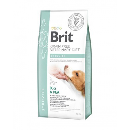 Brit Veterinary Diets GF dog Struvite 12 kg