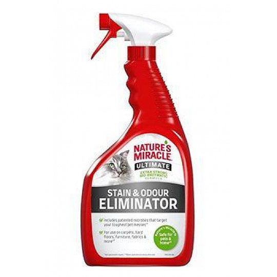 Nature's Miracle ULTIMATE Stain&Odour Remover CAT946ml Nature's Miracle ULTIMATE Stain&Odour Remover CAT946ml