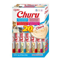 Churu Cat BOX Tuna Seafood Variety 20x14g Churu Cat BOX Tuna Seafood Variety 20x14g