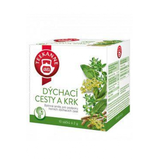 Čaj Teekanne Dýchací cesty a krk 10x2g