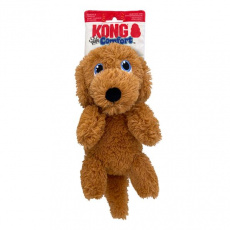 Hračka Kong Puppy Goldie  šteniatko s pískatkom polyester M 