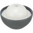 Vital Dome keramická fontánka na pití, 1,5 l/20 x 10 x 20 cm, šedá/bílá