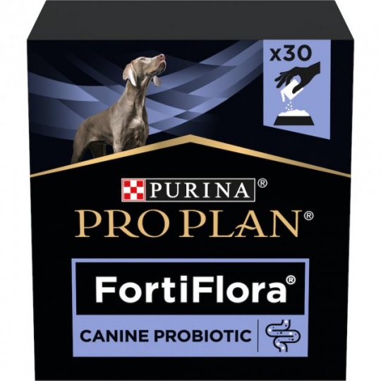 PURINA Pro Plan FortiFlora  - doplněk pro psa - 30 x 1g