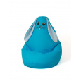 Sako taška pouf Rabbit blue L 105 x 80 cm