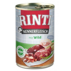 Rinti Dog Kennerfleisch konzerva zvěřina 400g Rinti Dog Kennerfleisch konzerva zvěřina 400g