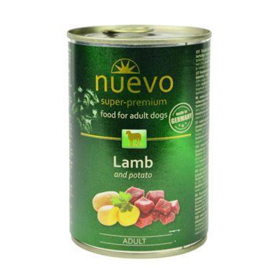 Nuevo pes Adult Jehněčí - Classic konz. 400g Nuevo pes Adult Jehněčí - Classic konz. 400g