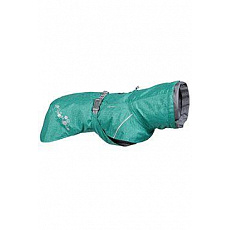 Obleček Hurtta Monsoon coat II paví zeleň 70