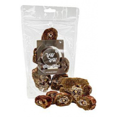 Raw Raw pochoutka mrazem sušené Pštrosí krky 60g Raw Raw pochoutka mrazem sušené Pštrosí krky 60g