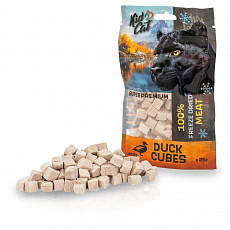 KIDCAT SUPER PREMIUM 100% freeze dried DUCK CUBES - kačacie mäso sušené mrazom, 25 g