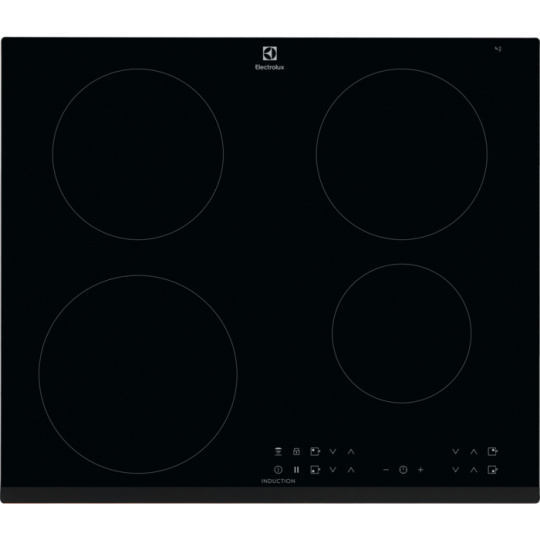 Electrolux LIR60430 varná deska Černá Vestavěné 60 cm Indukční varná deska se zónami 4 zóna/zón