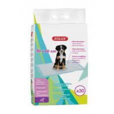 Podložka štěně 90x60cm ultra absorbent bal 30ks Zolux Podložka štěně 90x60cm ultra absorbent bal 30ks Zolux